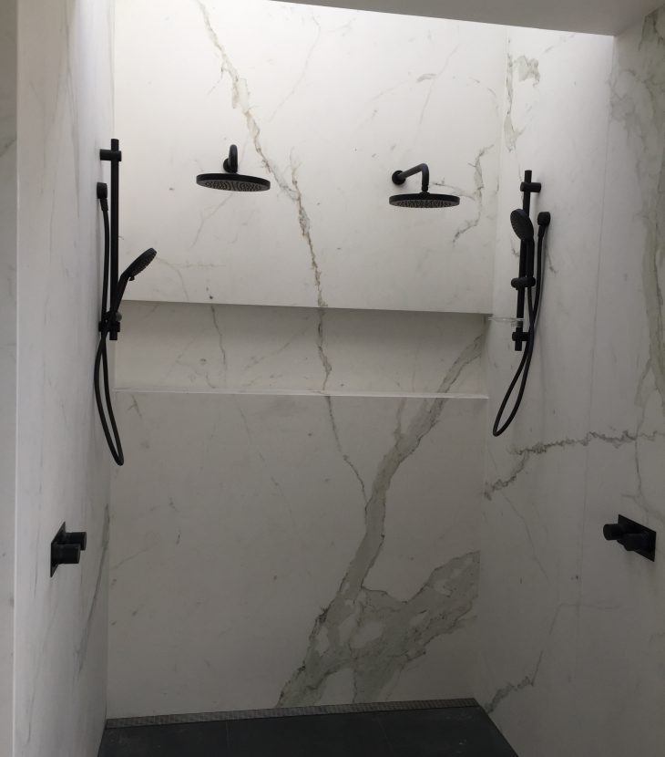 Bathroom Tiling Large Format Kerlite Tiles